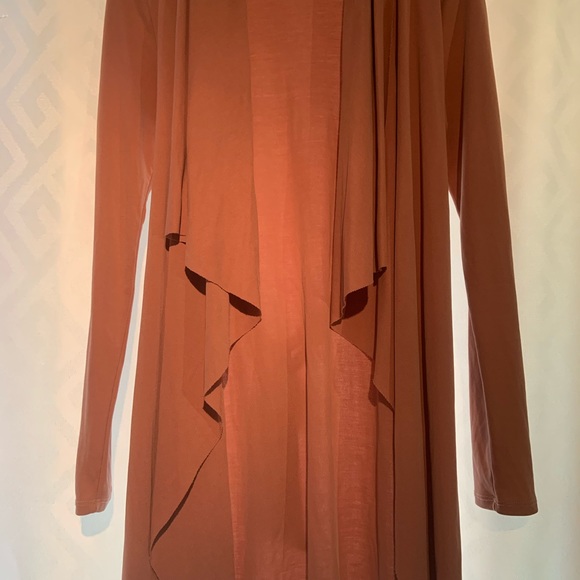 Long Cardigan mauve size small - Picture 4 of 4